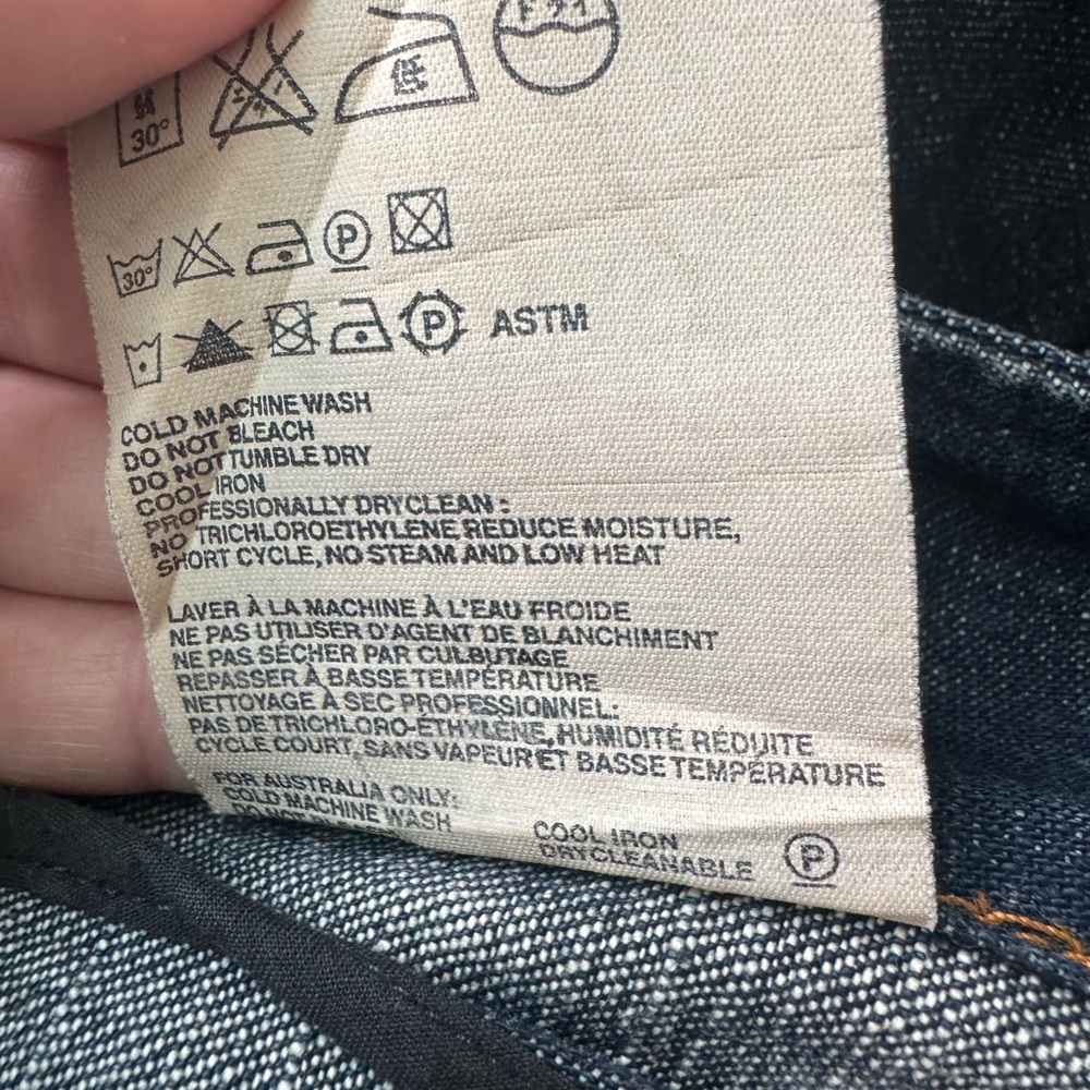 Miu Miu Blue Denim Jacket Size XL - Picture 10 of 12